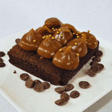 Brownie al 70% c/ D. de Leche (8x8)