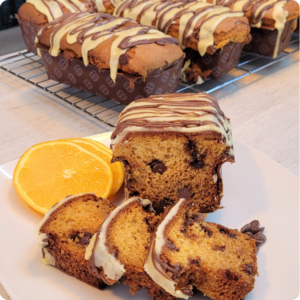 Budín de Naranja & Chocolate