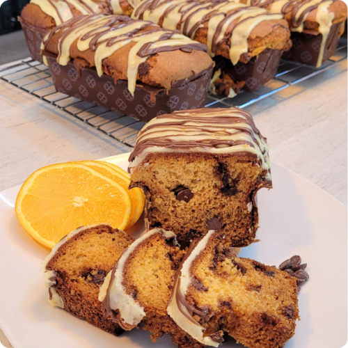 Budín de Naranja & Chocolate