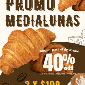 Promo 2 Medialunas Congeladas