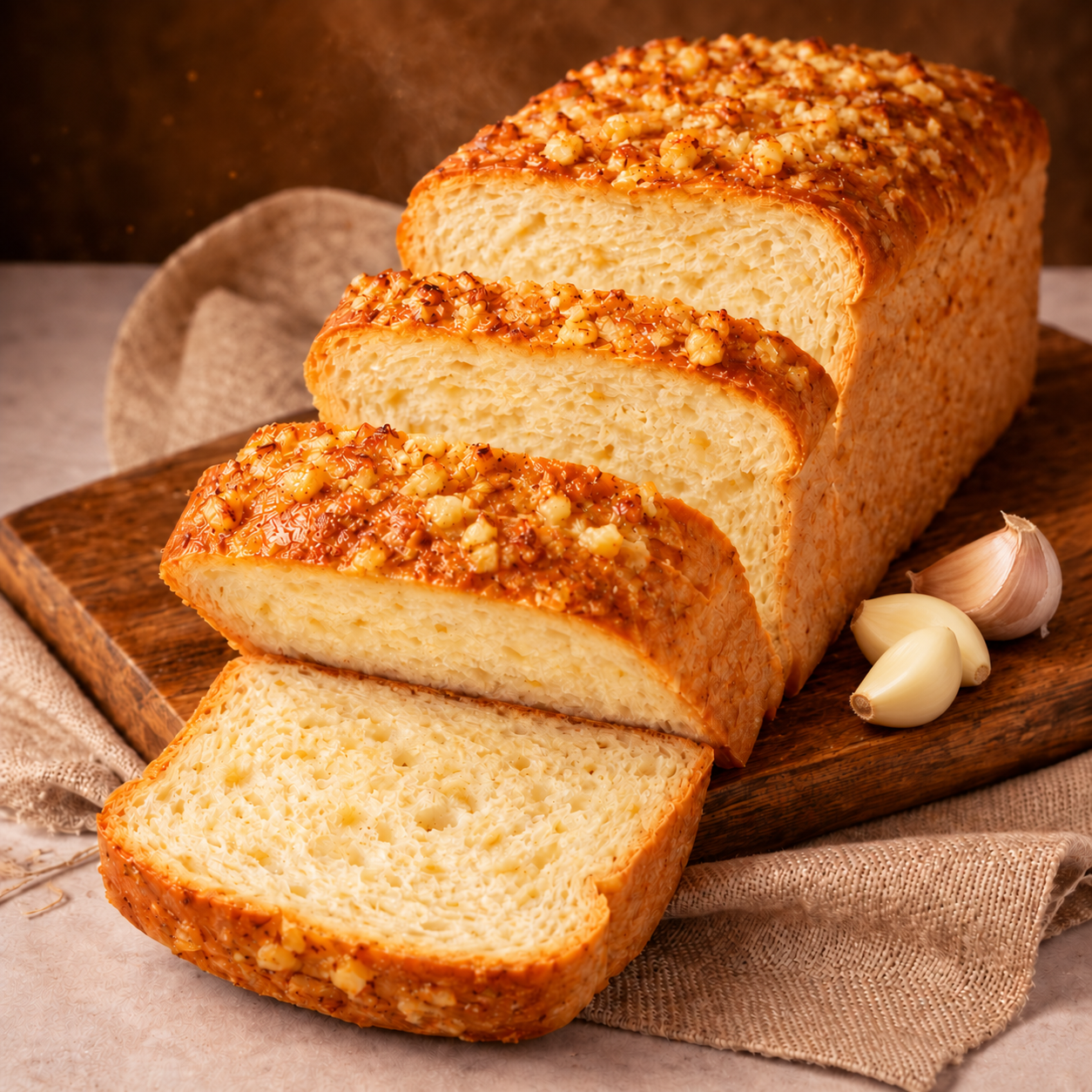Pan de ajo sin gluten 820 g
