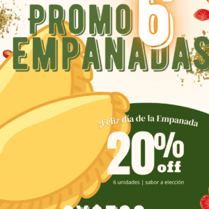 Promo 6 empanadas