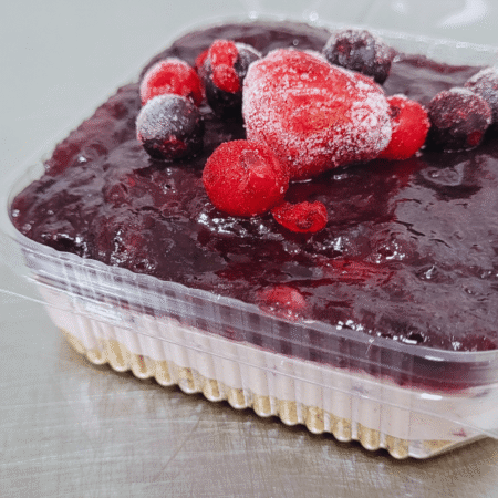 Cheese cake de Frutos Rojos (ind)