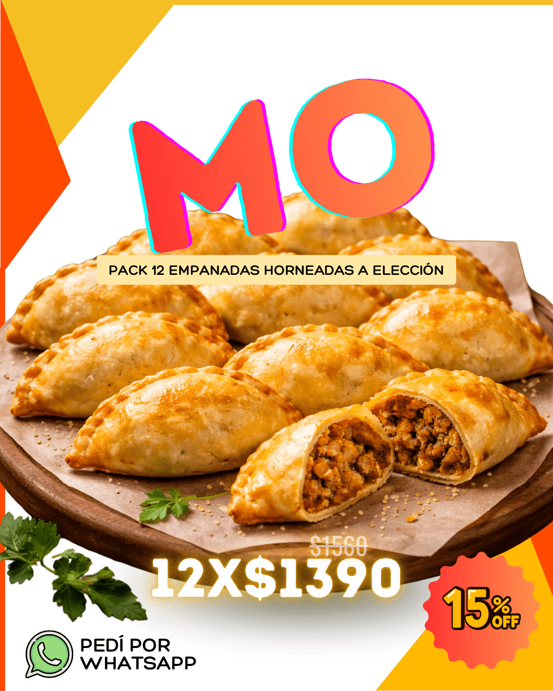 Promo empanadas x12