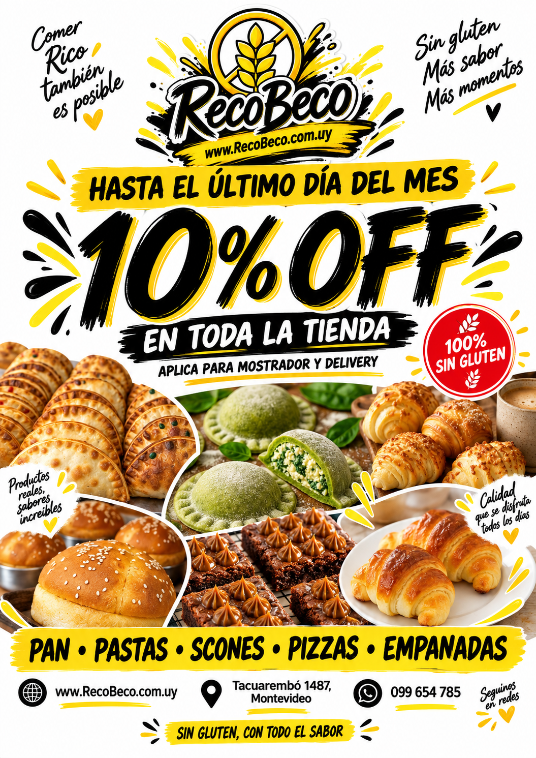 Promoción de fin de mes de RecoBeco