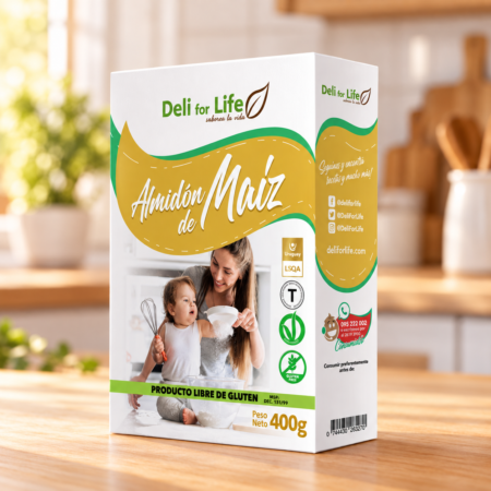 Almidón de maíz sin gluten Deli for Life 400 g
